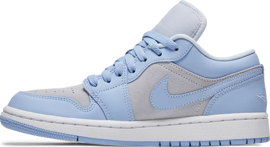 Jordan 1 Low Football Grey Aluminum (W) - Image 3