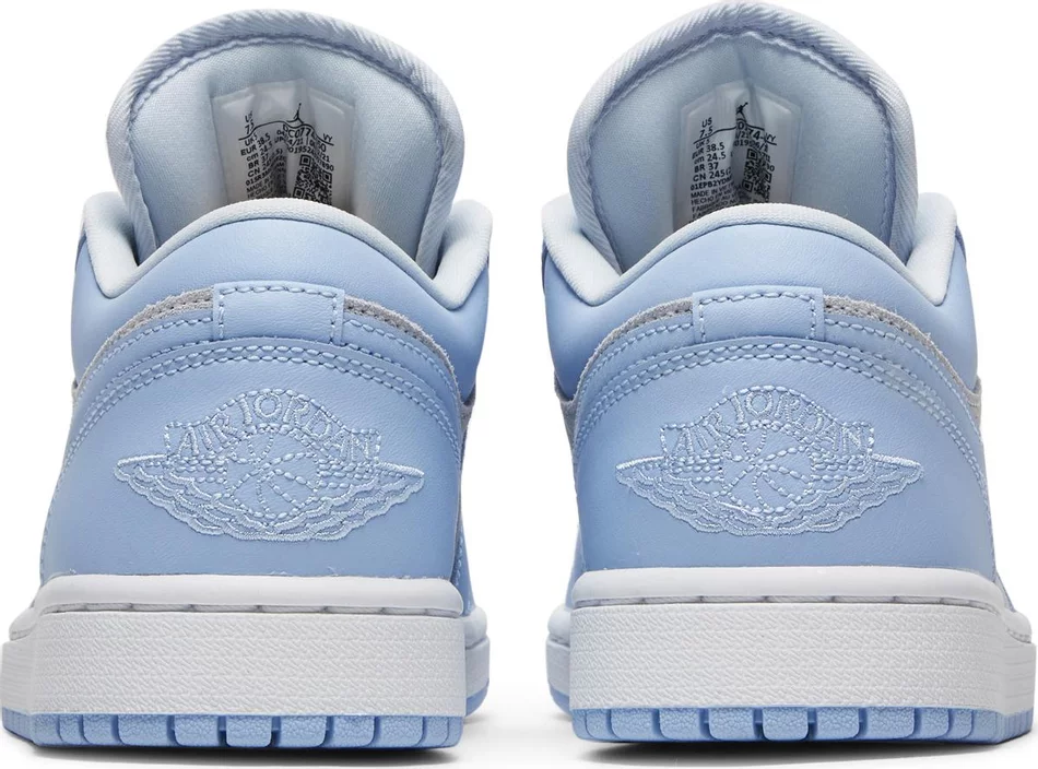 Jordan 1 Low Football Grey Aluminum (W) - Image 4