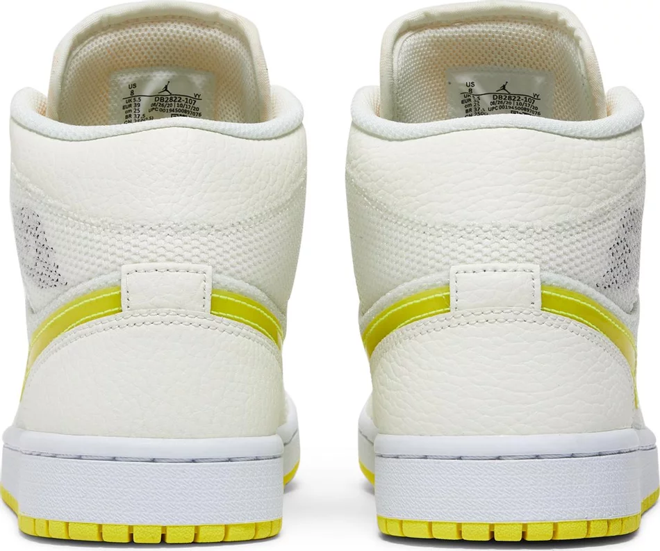 Jordan 1 Mid SE Voltage Yellow (W) - Image 4